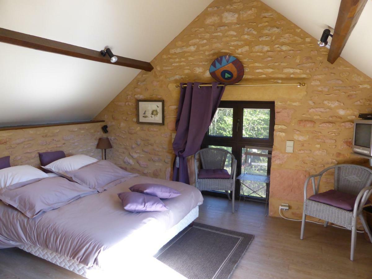 Вилла Studio De Charme Romarin Saint-Crepin-et-Carlucet Экстерьер фото